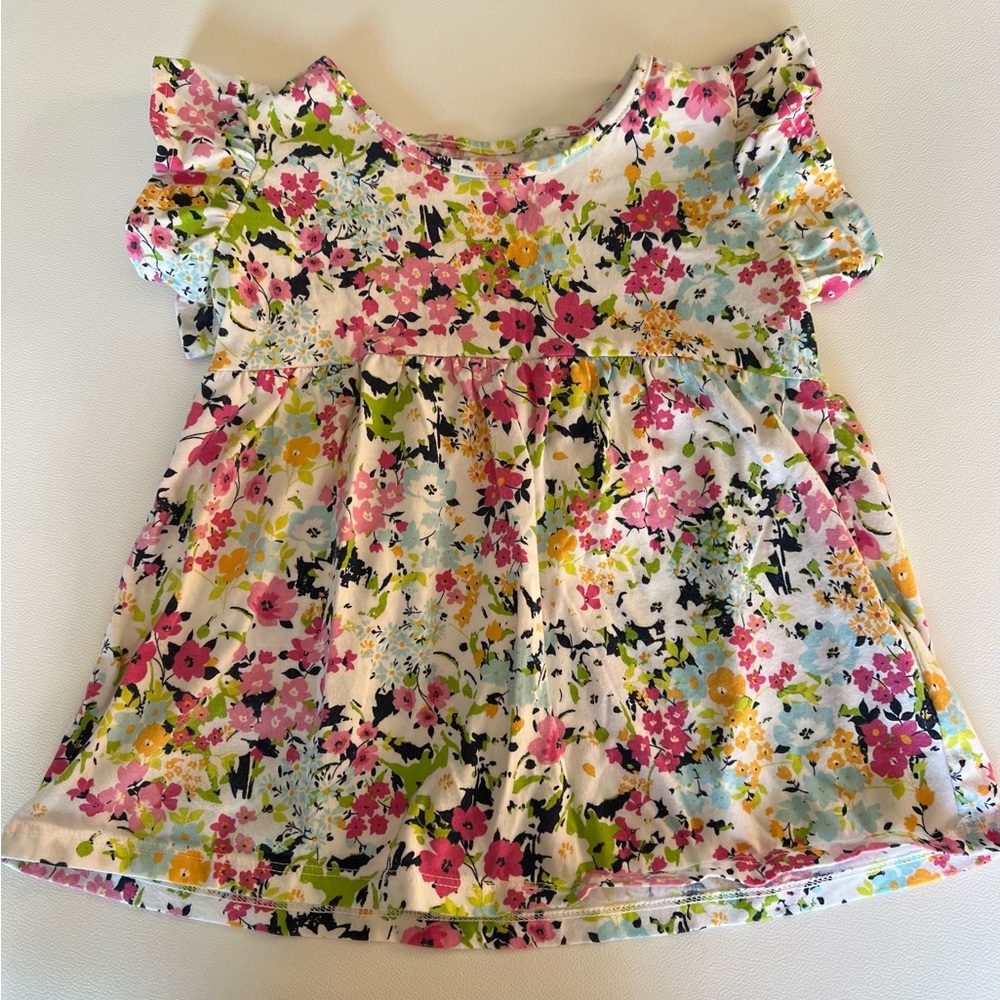 Girls 4T Floral Top